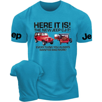 Here it is! The New Jp CJ-7 T-shirt