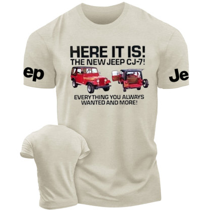Here it is! The New Jp CJ-7 T-shirt