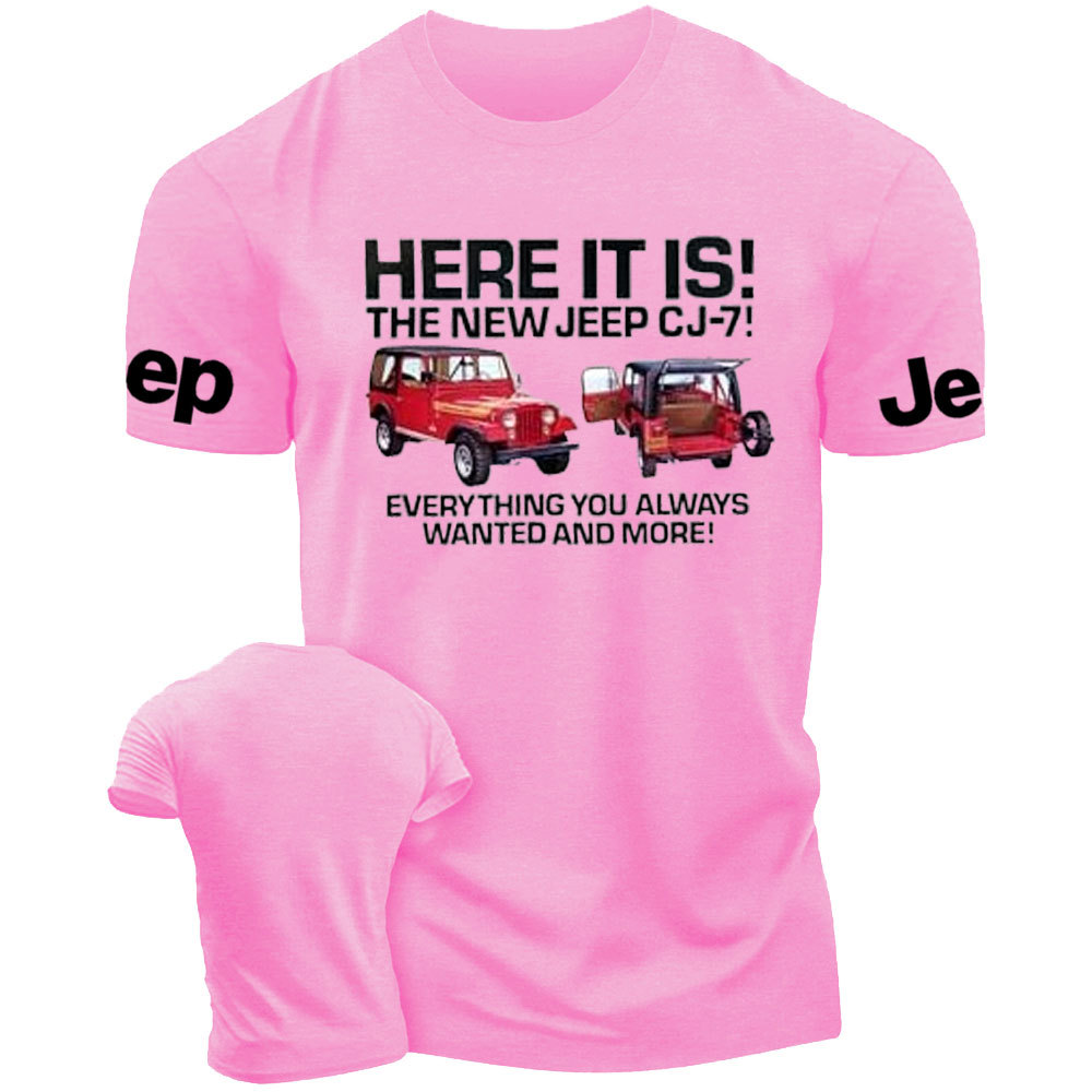 Here it is! The New Jp CJ-7 T-shirt