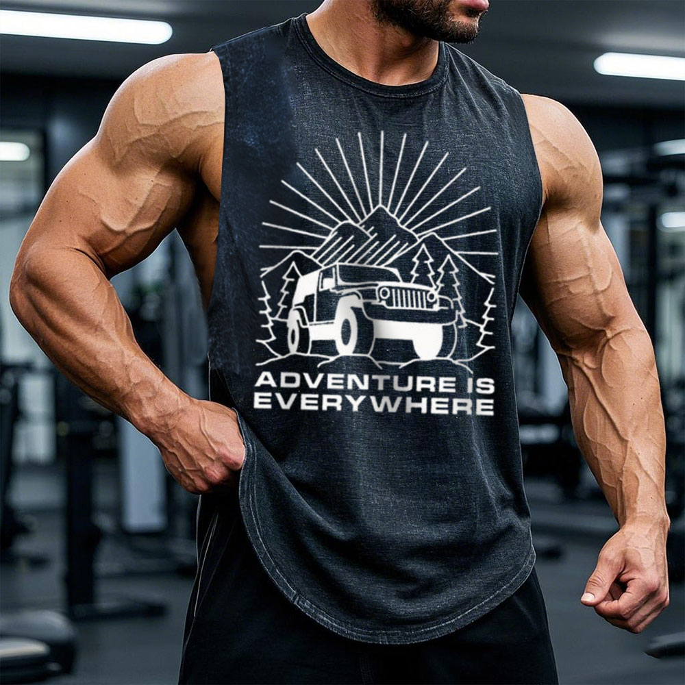 Jp Wrangler Burst Men Tank