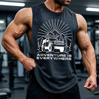 Jp Wrangler Burst Men Tank