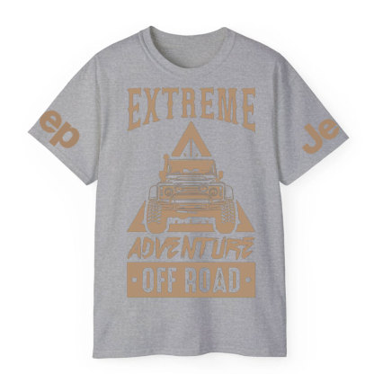 Khaki Extreme Advanture Offroad T-Shirt