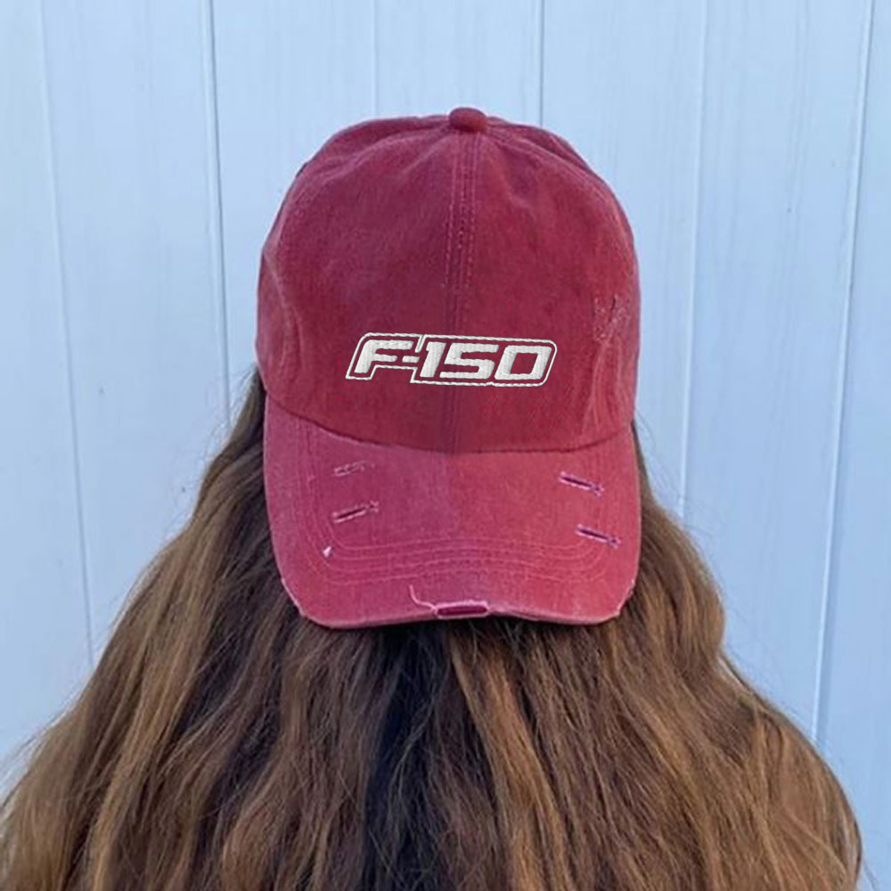 F-150 Retro Trucker Embroidery Cap