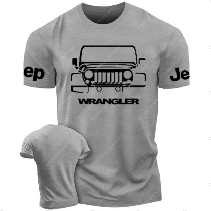 Jp Wrangler Front Face Grille Outline T-Shirt