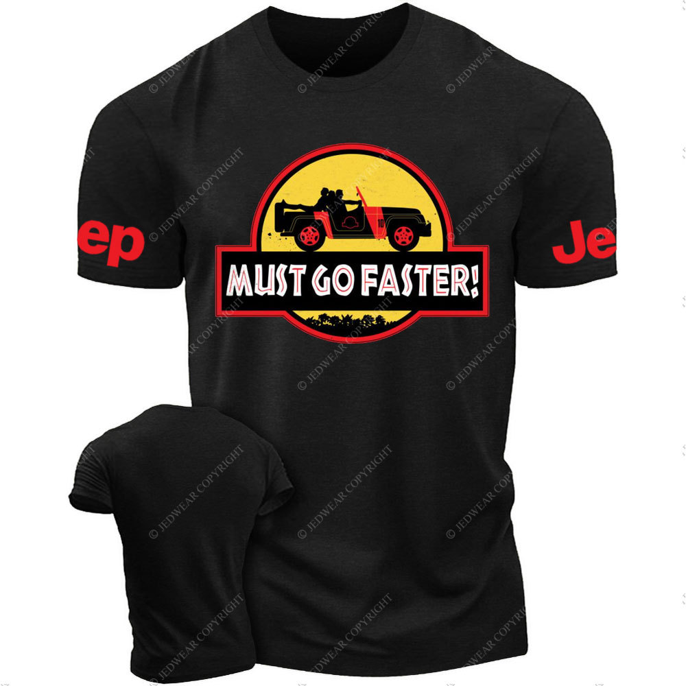 Dinosaurs Coming, We Must Go Fast Jp T-Shirt