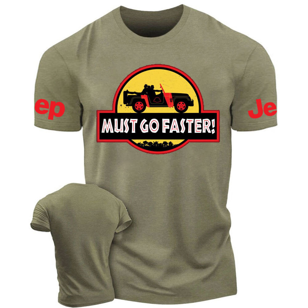 Dinosaurs Coming, We Must Go Fast Jp T-Shirt