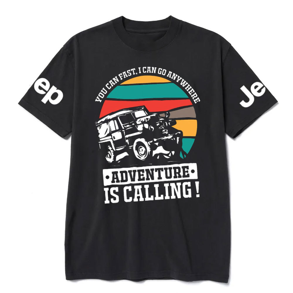 Adventure is Calling Offroad 4x4 Jp T-Shirt
