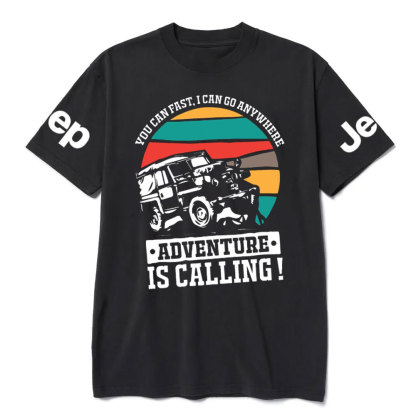 Adventure is Calling Offroad 4x4 Jp T-Shirt