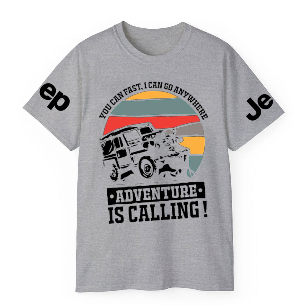 Adventure is Calling Offroad 4x4 Jp T-Shirt