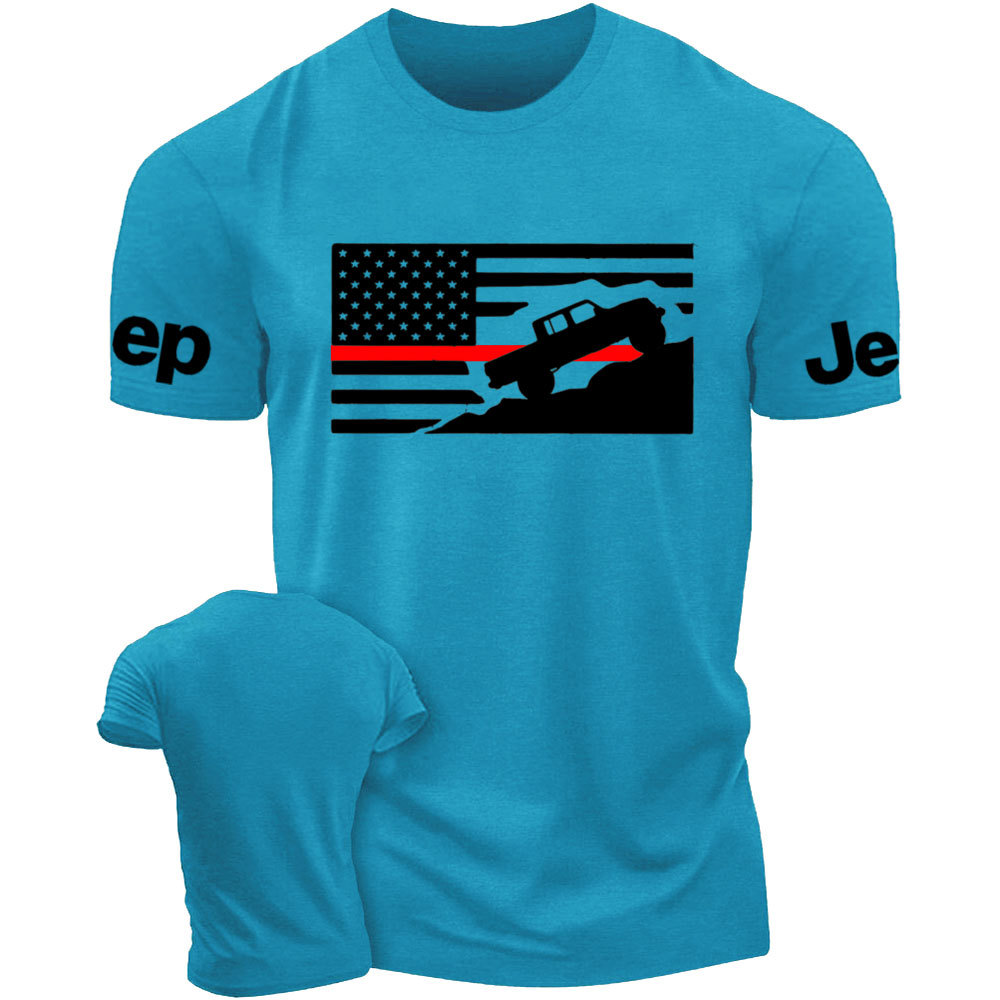 Thin Red Line American Flag Gladiator Mountain Fireman Jp T-Shirt