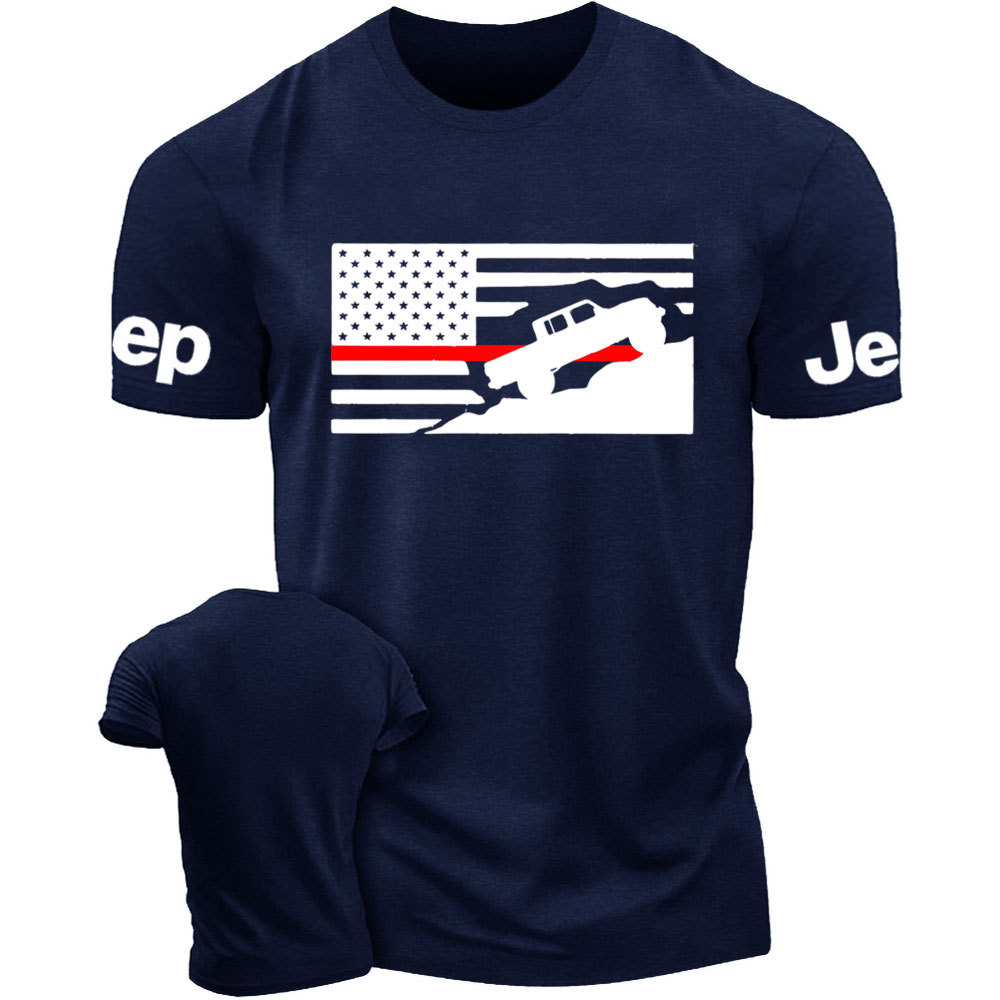 Thin Red Line American Flag Gladiator Mountain Fireman Jp T-Shirt