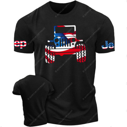 Jp US Flag T-Shirt