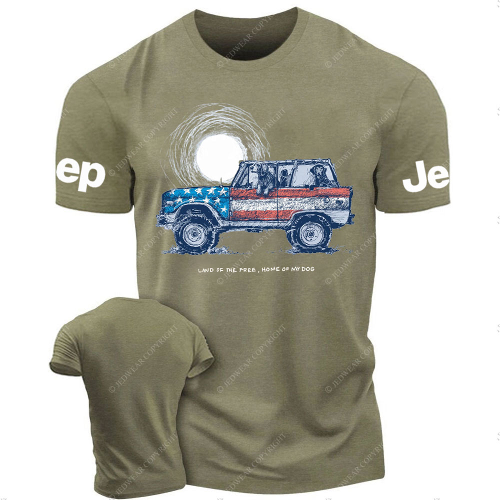 Land of the Free, Home of My Dog Jp T-Shirt