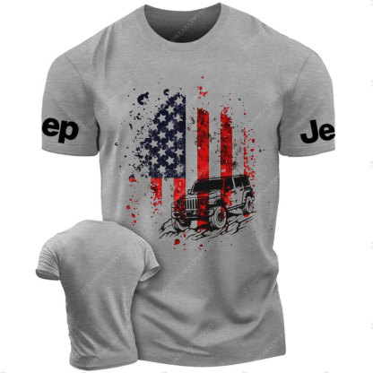 American Flag Off-road Jp Patriotic Expedition T-Shirt