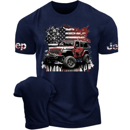 American Flag Jp Splash Art T-Shirt