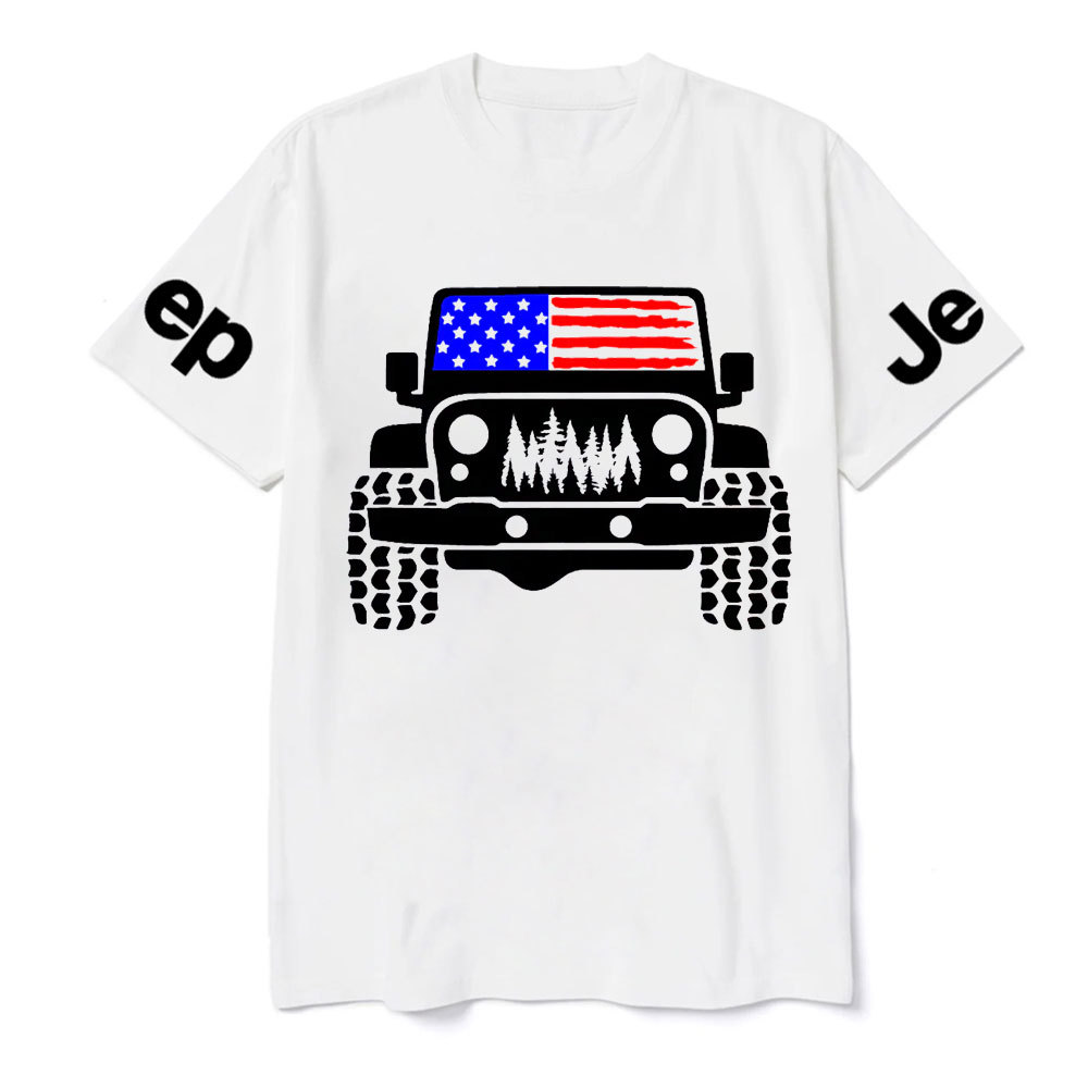 Jp Flag Adventure Grill Transfer T-Shirt