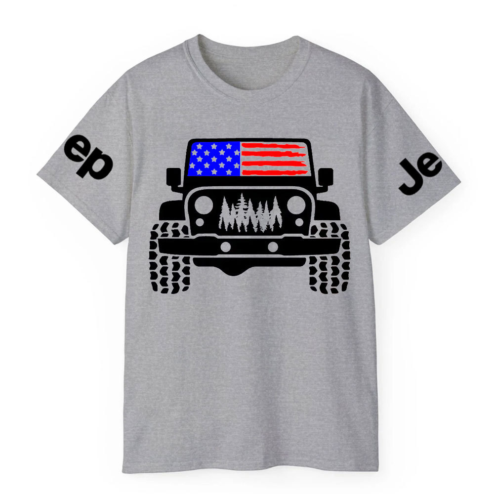 Jp Flag Adventure Grill Transfer T-Shirt