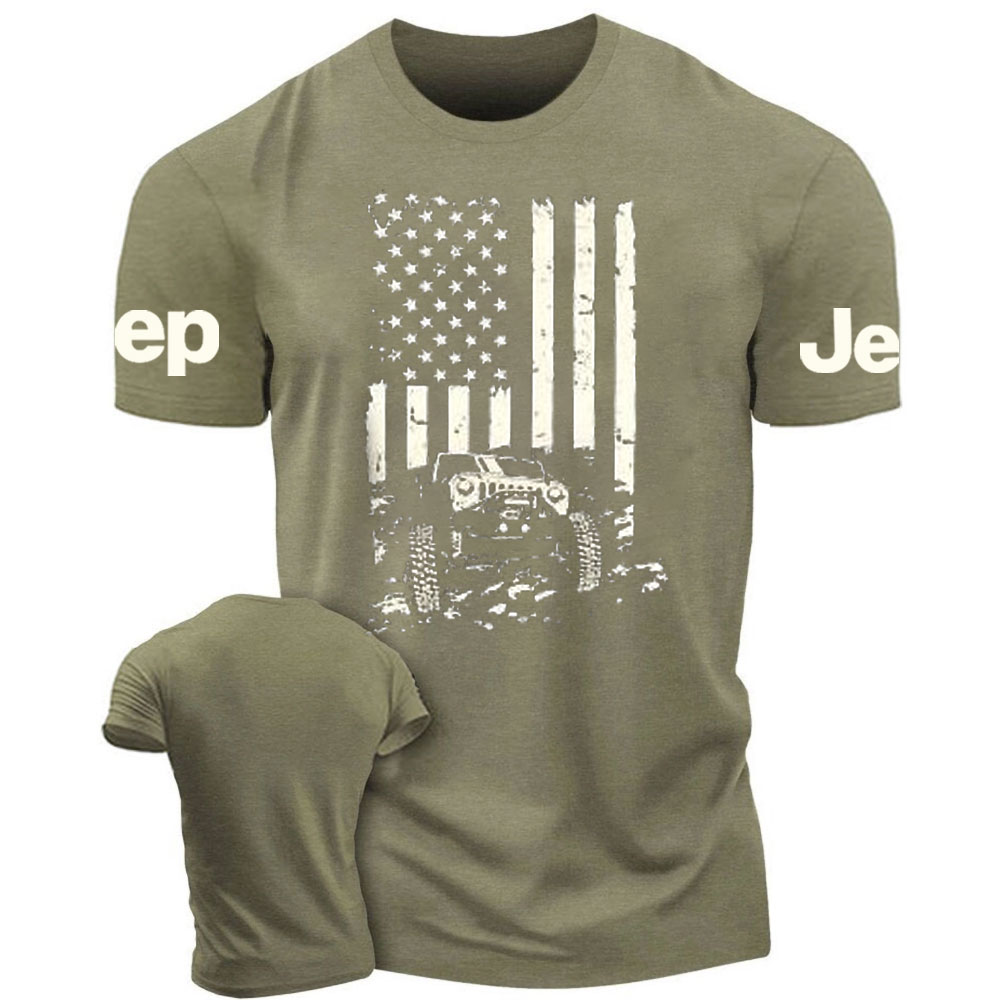 Complete Offroad American Flag T-Shirt