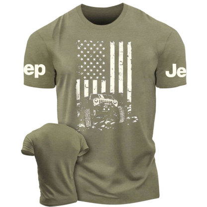 Complete Offroad American Flag T-Shirt