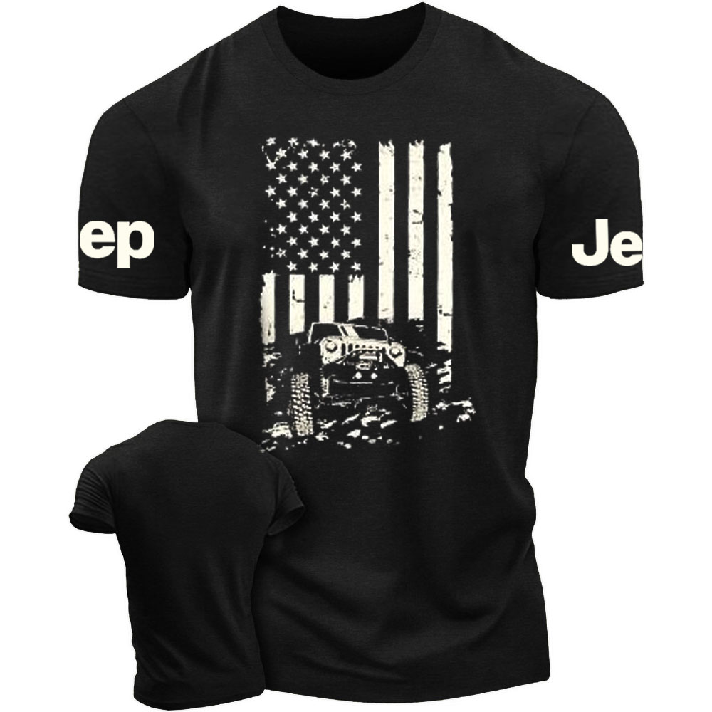 Complete Offroad American Flag T-Shirt