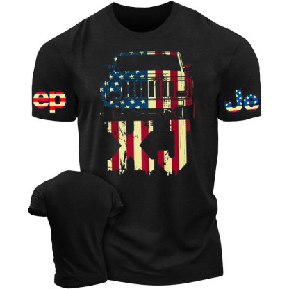 XJ American Flag T-Shirt