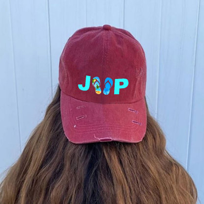 Sea Flip Flops Jp Baseball Cap