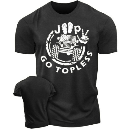 JP, Flip Flop Go Topless Men T-Shirt