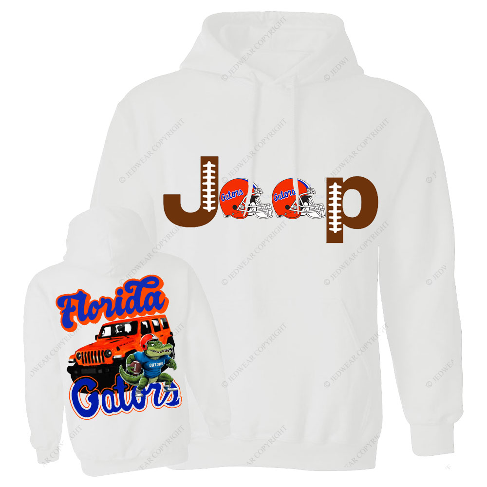 Florida Jp Gats Orange Helemet Jp Casual Hoodie