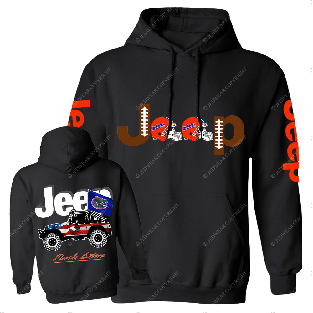 Jp Florida Football Flag Casual Hoodie