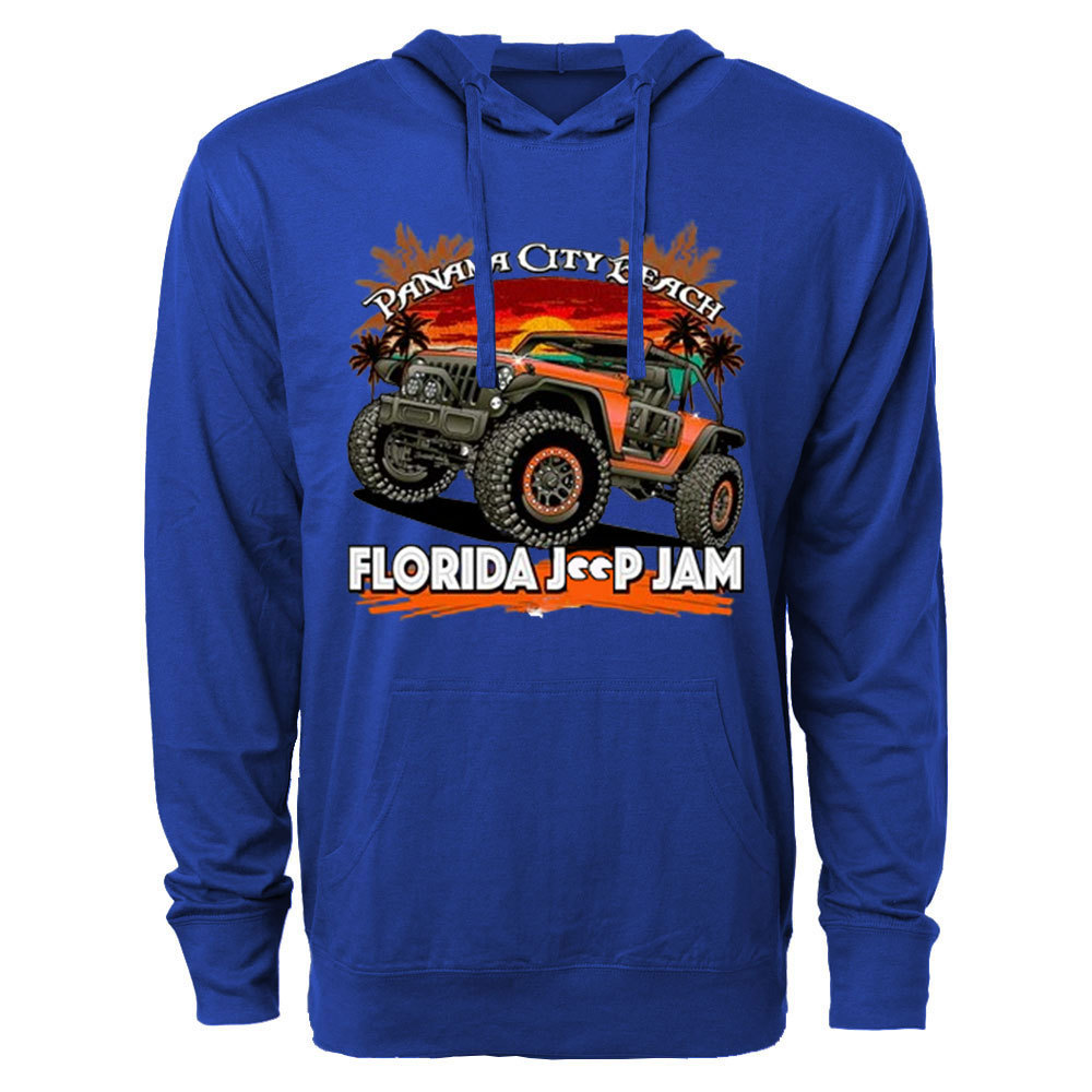 Florida Jp Jam Dark Design Oversized Lightweight Hoodie