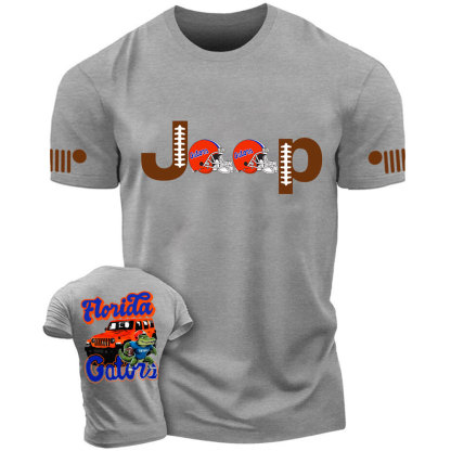 Florida Jp Gats Orange Helemet Jp T-shirt