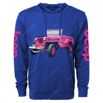 Pink Rose for Jp Girl Oversized Lightweight Hoodie