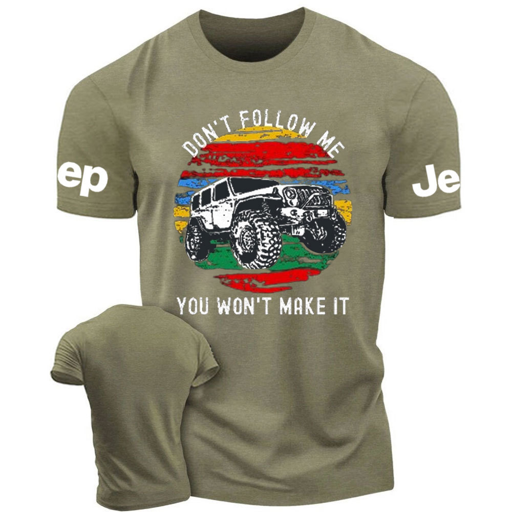 Don't Follow Me, Jping 4x4 Off Road T-Shirt