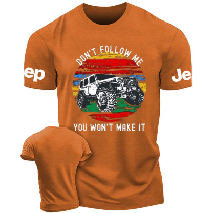 Don't Follow Me, Jping 4x4 Off Road T-Shirt