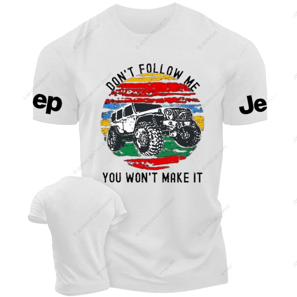 Don't Follow Me, Jping 4x4 Off Road T-Shirt