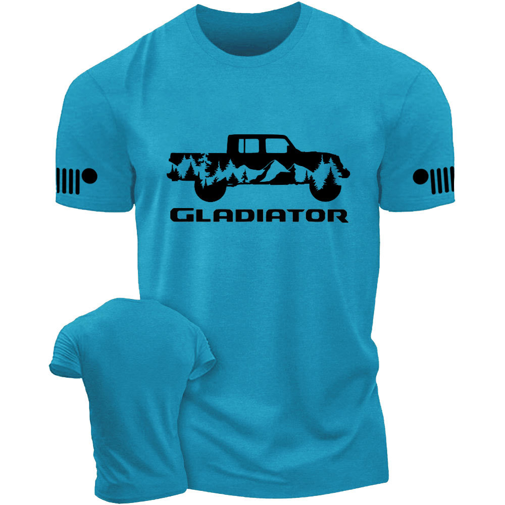 Gladiator Mountain Jp Car T-Shirt