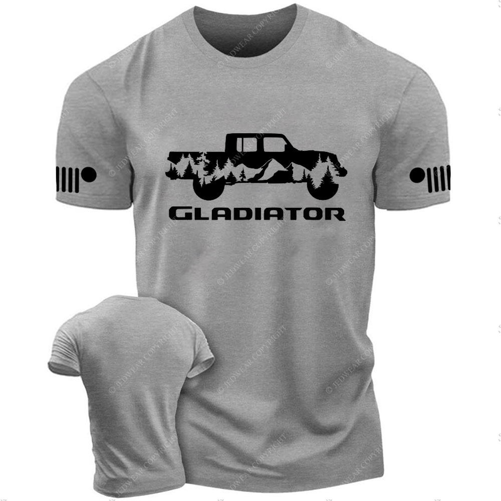Gladiator Mountain Jp Car T-Shirt