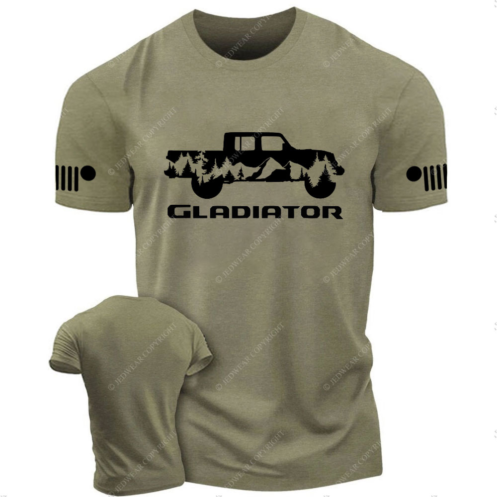 Gladiator Mountain Jp Car T-Shirt
