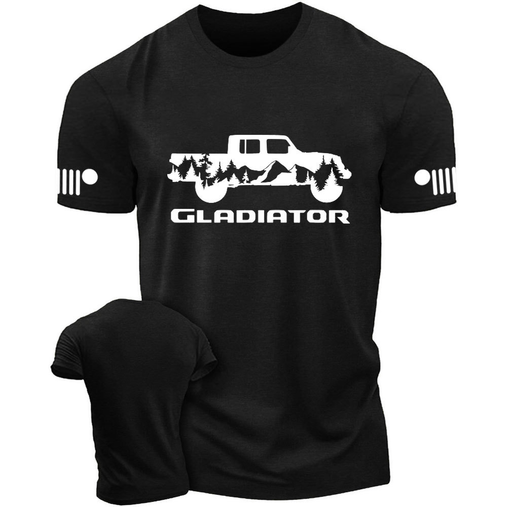 Gladiator Mountain Jp Car T-Shirt