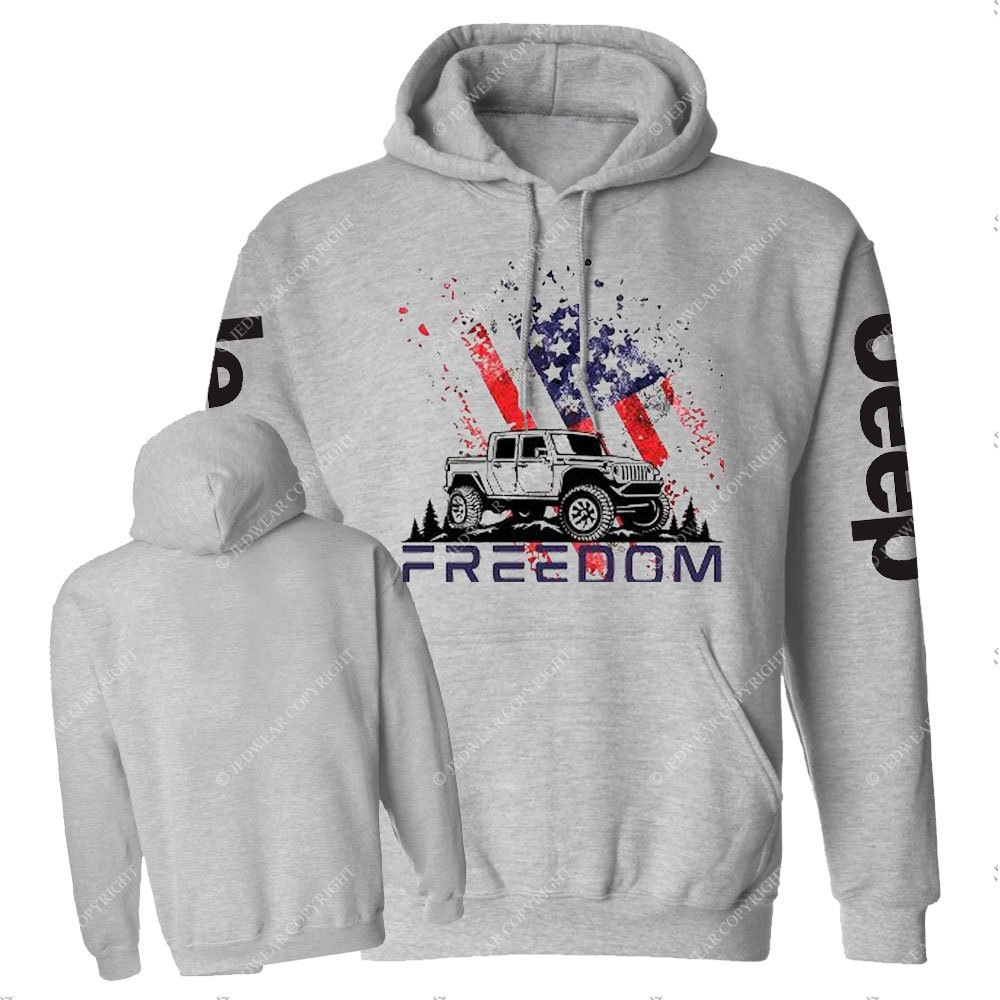 Jp 4th of July Freedom Casual Hoodie