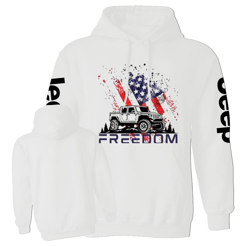 Jp 4th of July Freedom Casual Hoodie