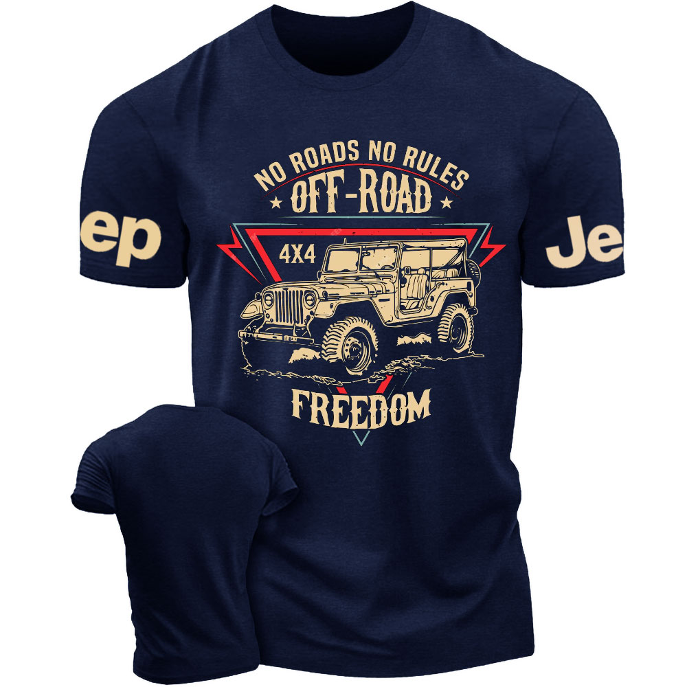Off Road Powerful Monster Truck 4X4 Freedom T-Shirt