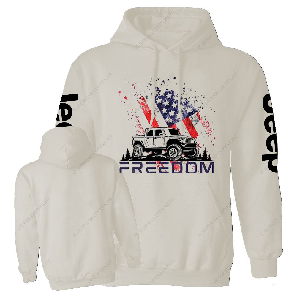 Jp 4th of July Freedom Casual Hoodie