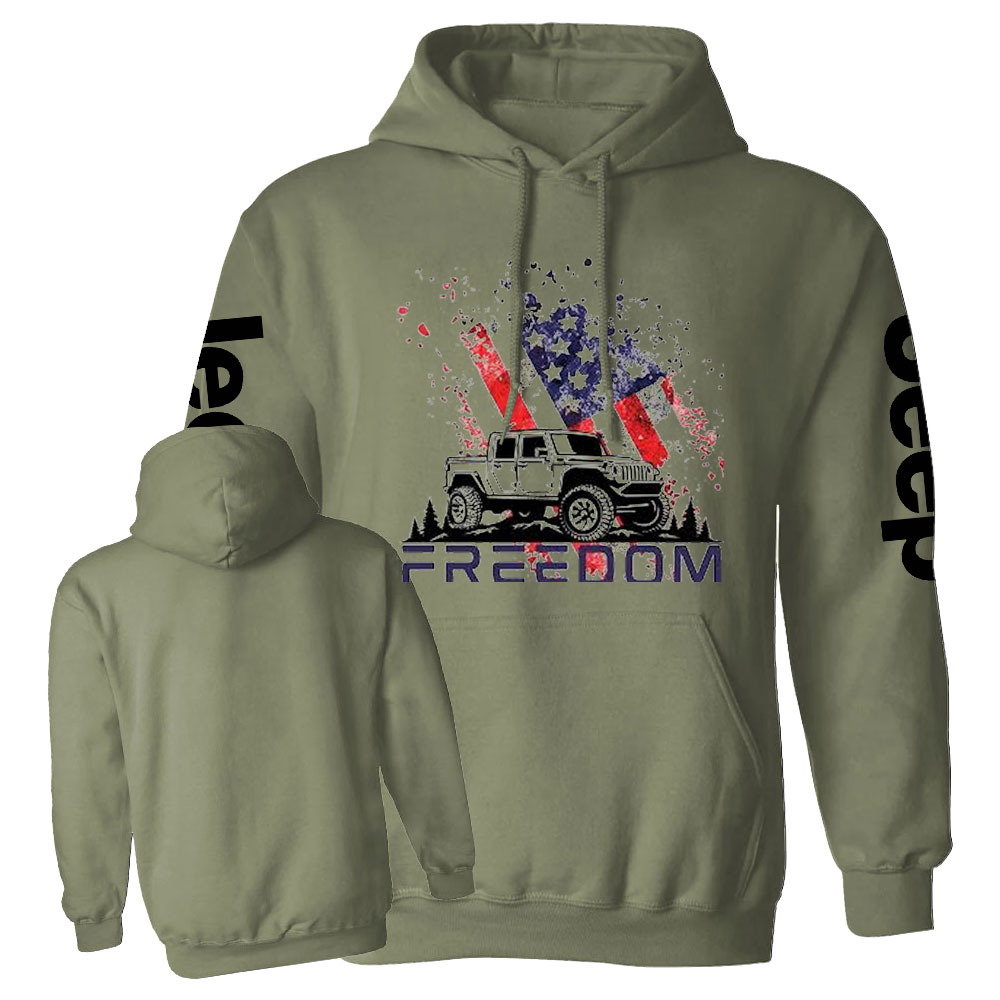 Jp 4th of July Freedom Casual Hoodie