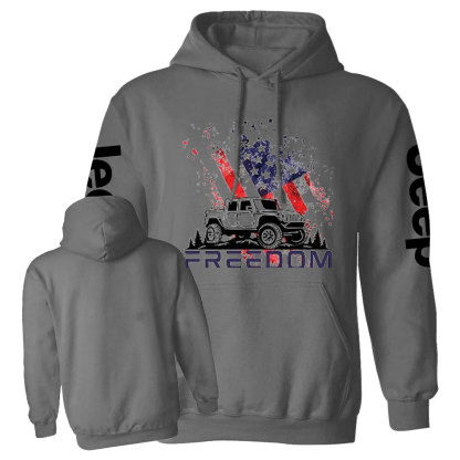 Jp 4th of July Freedom Casual Hoodie