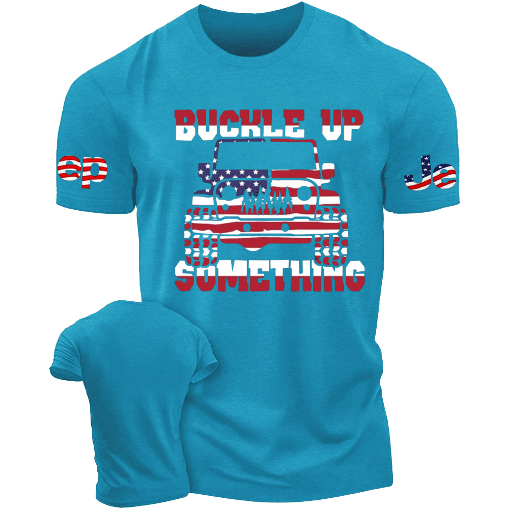 Funny Buckle Up I Want To Try Something Jp T-Shirt