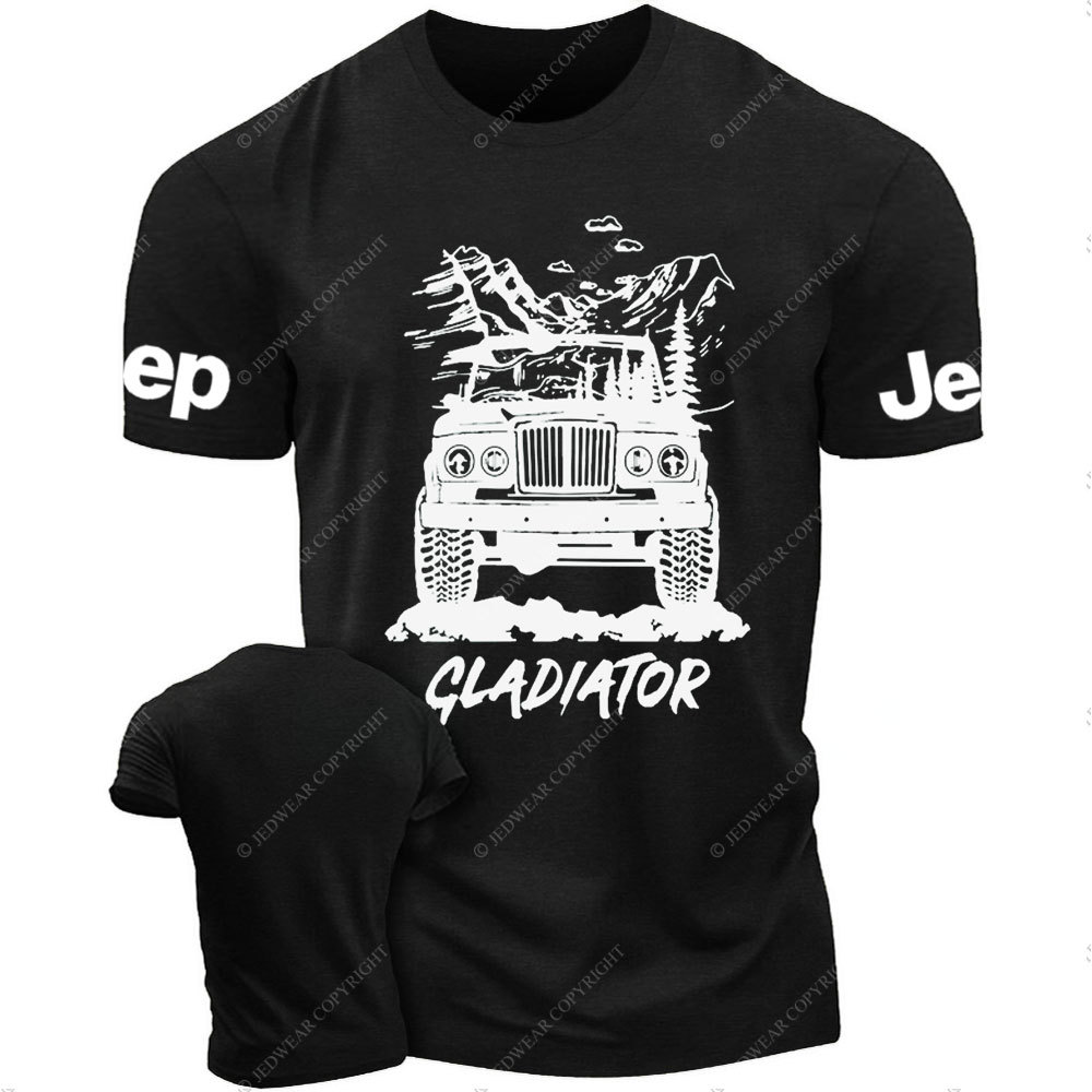 Jp Gladiator Mountains Off Round T-Shirt