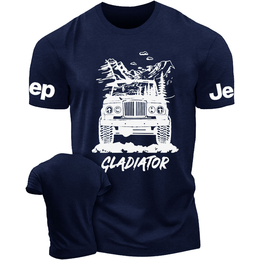 Jp Gladiator Mountains Off Round T-Shirt