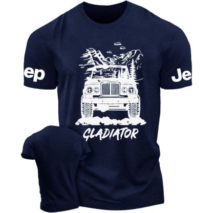 Jp Gladiator Mountains Off Round T-Shirt