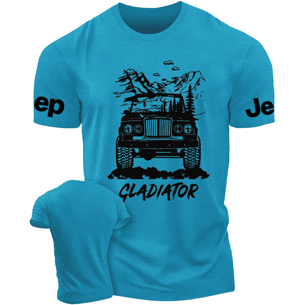 Jp Gladiator Mountains Off Round T-Shirt